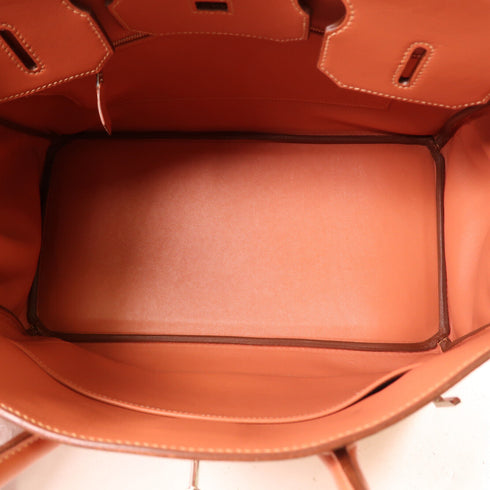 HERMES PHW Birkin 35 Handbag Veau Swift Leather Rose Tea Pink