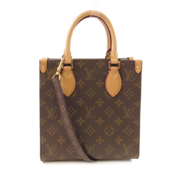 LOUIS VUITTON LV GHW Sac Plat BB Handbag Shoulder Bag M45847 Monogram Brown