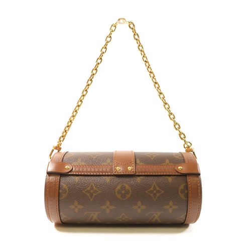 LOUIS VUITTON LV GHW Papillon Trunk 2 Way Shoulder Bag M57835 Monogram Brown