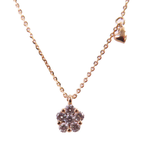 Jewelry GHW Diamond Necklace 18K Rose Gold