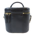 CHANEL Quilted CC GHW Crystal Mania Vanity Case 2way Bag Lambskin Leather Black