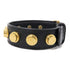 SAINT LAURENT YSL GHW Bracelets Accessories Gold Black