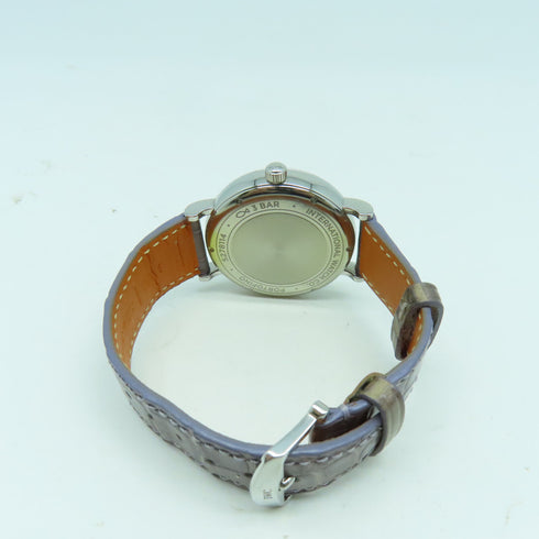 IWC Portfino Day & Night 37mm Automatic Watch IW459101 Leather Whit...