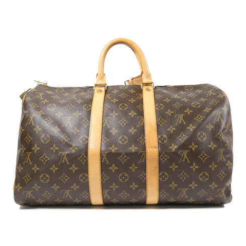 LOUIS VUITTON LV GHW Keepall 45 Handbag M41428 Monogram Brown