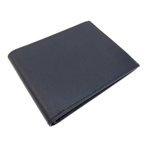 HERMES Wallet Evercolour Leather Noir Black