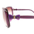 CHANEL CC Sunglasses PVC Purple