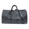 LOUIS VUITTON LV SHW Keepall 55 Boston Travel Bag N41413 Damier Graphite Gray