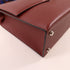 HERMES PHW Verrou 23 Shoulder Bag Epsom Leather Rouge H