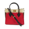 LOUIS VUITTON LV GHW On My Side MM 2Way Shoulder Bag Monogram M53824 Red/Beige