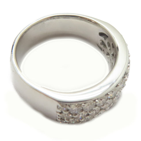 FINE JEWELRY 1.21ct Diamond Ring 18K White Gold US#6