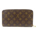 LOUIS VUITTON LV GHW Long Wallet M60002 Monogram Brown
