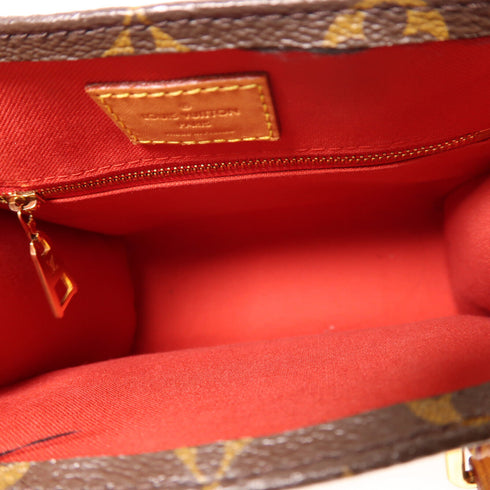 LOUIS VUITTON LV GHW Sac Plat BB 2 Way Shoulder Bag M46265 Monogram Brown v3