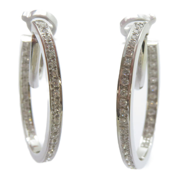 Chaumet Josephine Diamond Earrings 18K White Gold