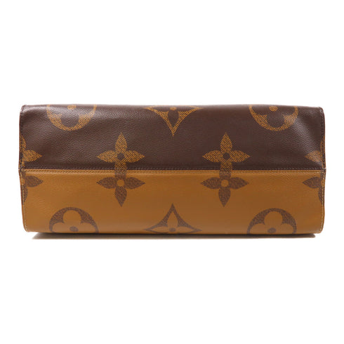 LOUIS VUITTON LV GHW On The Go GM 2 Way Shoulder Tote Bag M45320 Monogram Giant