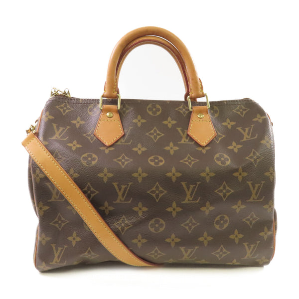 LOUIS VUITTON LV Speedy Bandouliere 30 Handbag Shoulder Bag M41112 Monogram