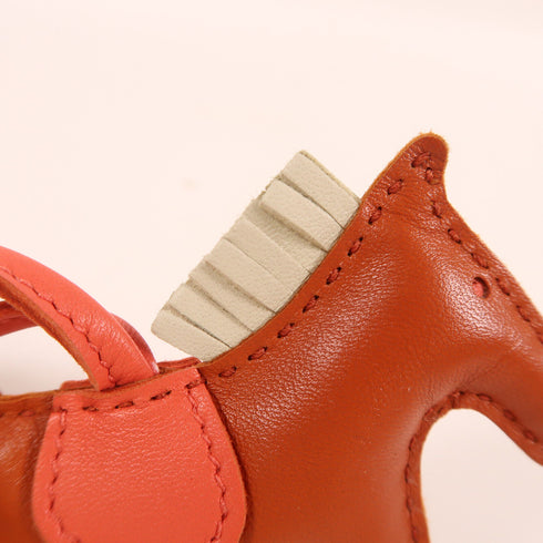 HERMES Rodeo PM Swift Leather Brown/Pink