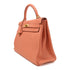 HERMES PHW Kelly 32 2 Way Bag Togo Leather Rose Tea