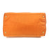 PRADA GHW 2 Way Shoulder Tote Bag Nylon/Calfskin Leather Orange
