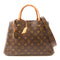 LOUIS VUITTON LV GHW Montaigne MM 2 Way Shoulder Handbag M41056 Monogram Brown