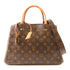 LOUIS VUITTON LV GHW Montaigne MM 2 Way Shoulder Handbag M41056 Monogram Brown