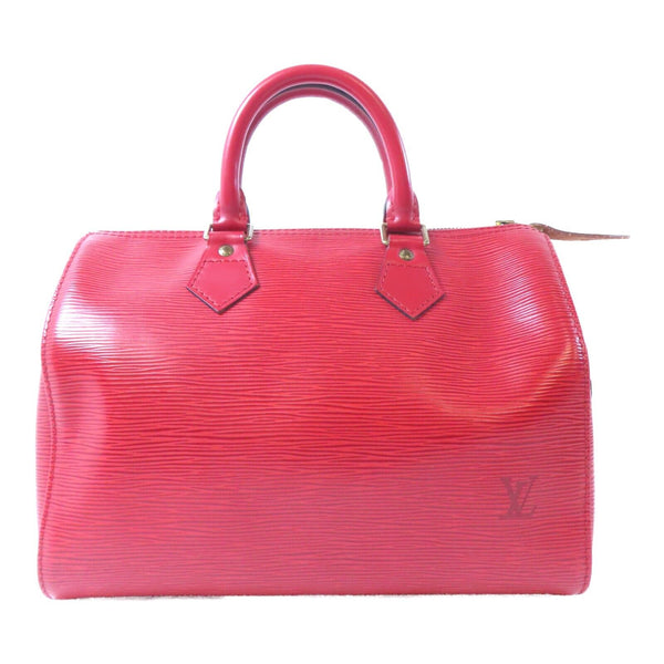 LOUIS VUITTON LV GHW Speedy 25 Handbag M43017 EPI Red