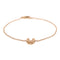 CHANEL CC Coco Crush Bracelet 18K Rose Gold