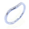 TIFFANY&CO 0.06ct Diamond Wedding Band Ring PT950 Platinum US#5.25