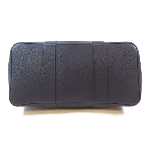 HERMES PHW Garden Party PM Tote Bag Shoulder Handbag Negonda Leather Bleu Nuit