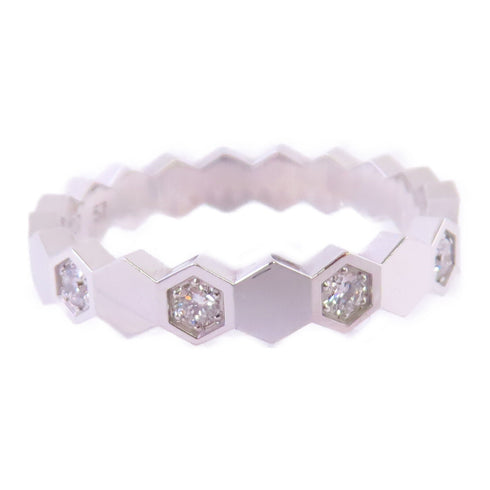 Chaumet Bee De Chaumet Diamond Ring Chaumet#57 US#8 Ring 18K White Gold