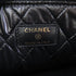 CHANEL Quilted CC GHW Clutch Bag Lambskin Leather Pink/Black