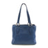 Miu Miu SHW Tote Shoulder Bag Calfskin Leather Blue