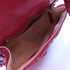 Valentino GHW Shoulder Bag 2Way Calfskin Leather Red