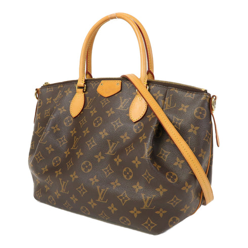 LOUIS VUITTON LV GHW Turenne MM 2 Way Shoulder Bag M48814 Monogram Brown