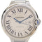 CARTIER Ballon Bleu Automatic Watch W69012Z4 Stainless Steel White