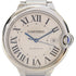 CARTIER Ballon Bleu Automatic Watch W69012Z4 Stainless Steel White