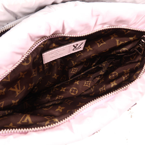 LOUIS VUITTON LV SHW Maxi Multi Pochette Accessories Nylon M21056 Silver/Pink