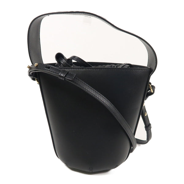 Chloe SHW Sense Shoulder Bag Calfskin Leather Black