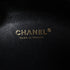 CHANEL Herringbone CC GHW La Pausa Chain Shoulder Bag Calfskin Leather Black