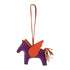 HERMES Rodeo Pegase MM Charm Veau Swift Anemone/Red
