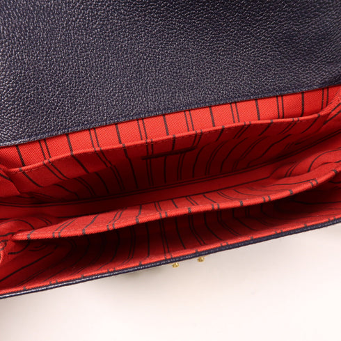 LOUIS VUITTON LV GHW Pochette Metis 2 Way Bag M44071 Monogram Empreinte Blue v2