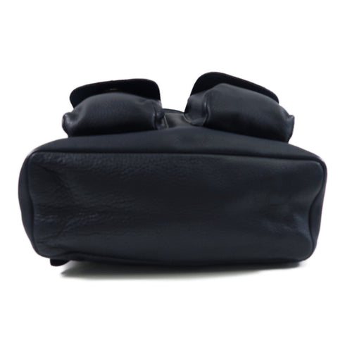 COACH GHW Backpack Rucksack Calfskin Leather