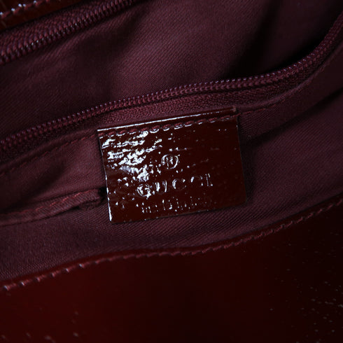 GUCCI GG GHW Shoulder Bag Canvas Brown v1