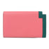 HERMES PHW Camail Long Wallet Veau Epsom Pink/Green