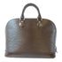 LOUIS VUITTON LV SHW Alma PM Handbag M5214D Epi Brown