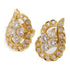 JEWELRY Diamond Earrings 18K Yellow Gold