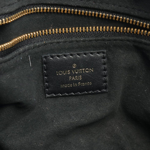 LOUIS VUITTON LV GHW Petite Malle Souple 2 Way Shoulder Bag M45571 Brown Black