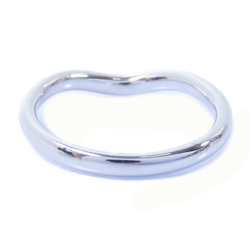 TIFFANY&CO 0.06ct Diamond Wedding Band Ring PT950 Platinum US#5.25