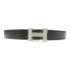 HERMES PHW Belt Togo Leather Gold/Black
