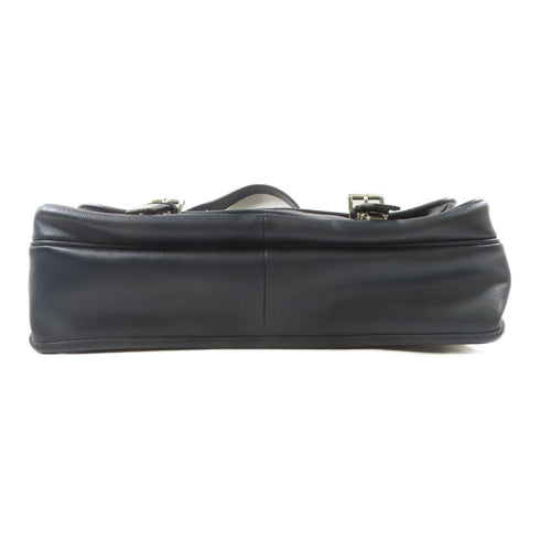 PRADA SHW Shoulder Messenger Bag VA0997 Leather Navy