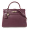 HERMES PHW Kelly 32 2 Way Shoulder Bag Veau Epsom Leather Raisin Rose Pourpre